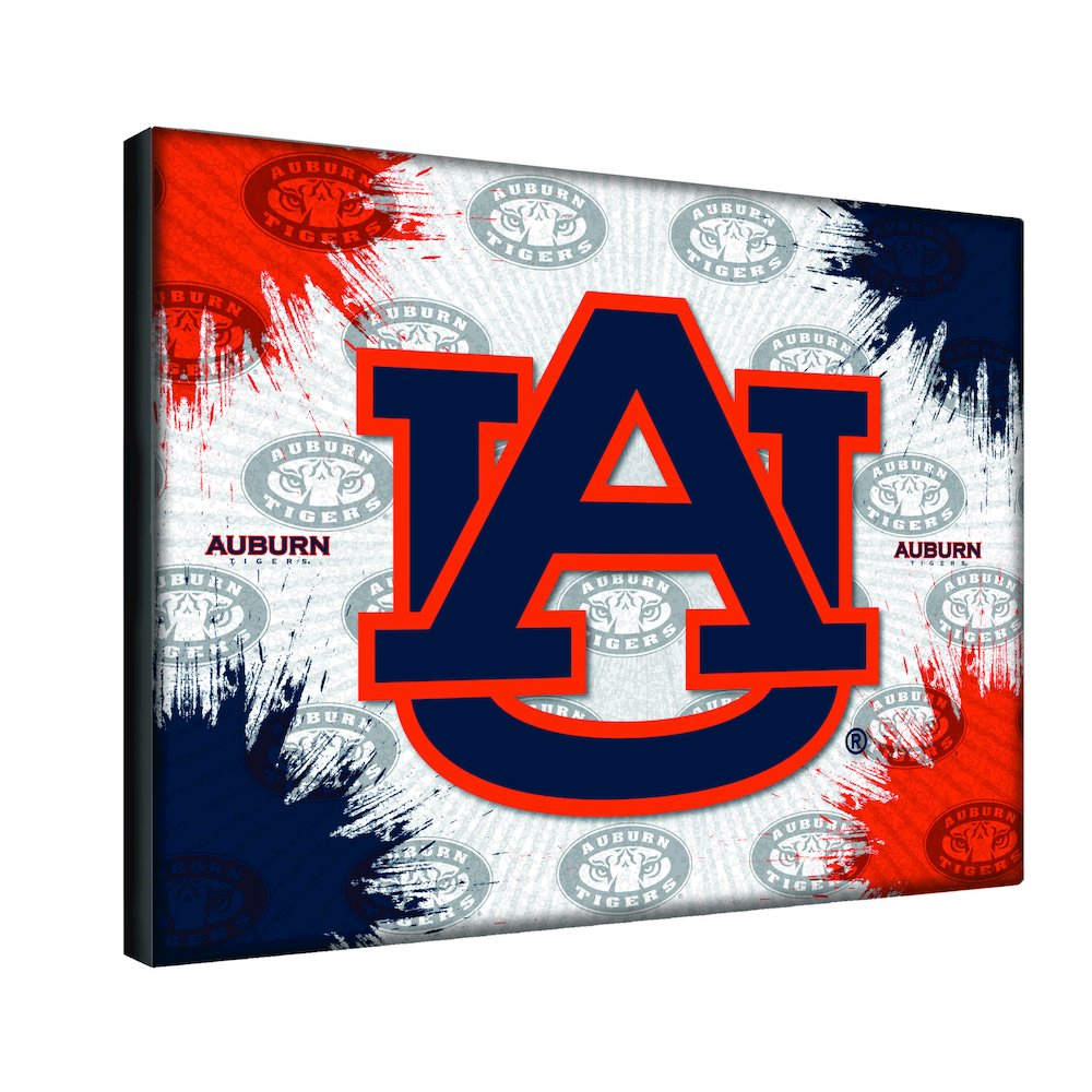 Auburn 15" x 20" Officially Licensed Logo Canvas