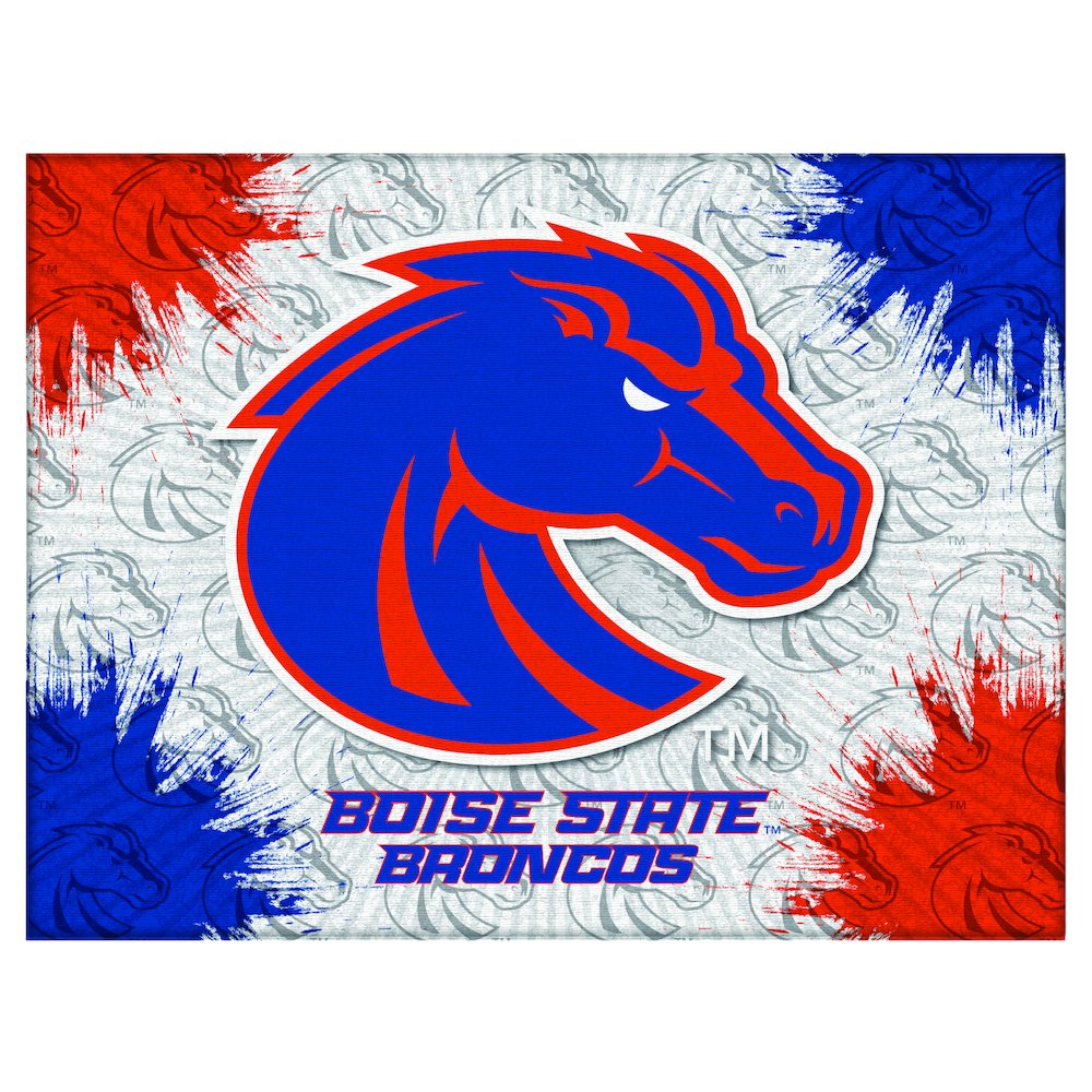 Boise State 15" x 20" Officially Licensed Logo Canvas