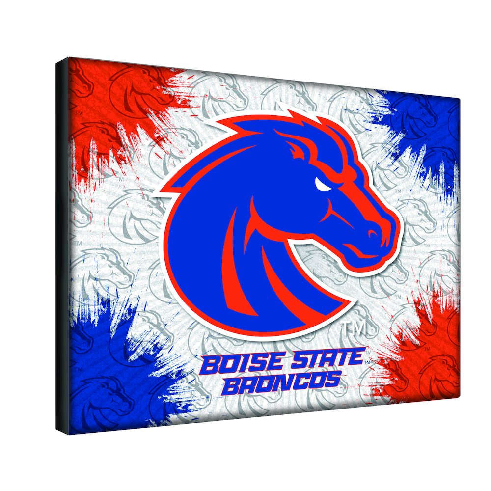 Boise State 15" x 20" Officially Licensed Logo Canvas
