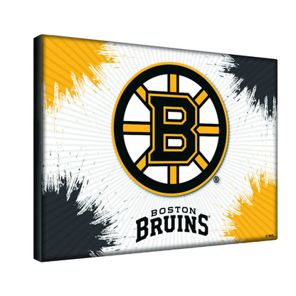 Boston Bruins 15" x 20" Officially Licensed Logo Canvas