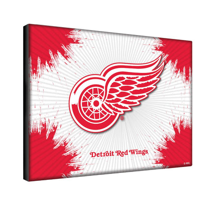 Detroit Red Wings 15" x 20" Officially Licensed Logo Canvas