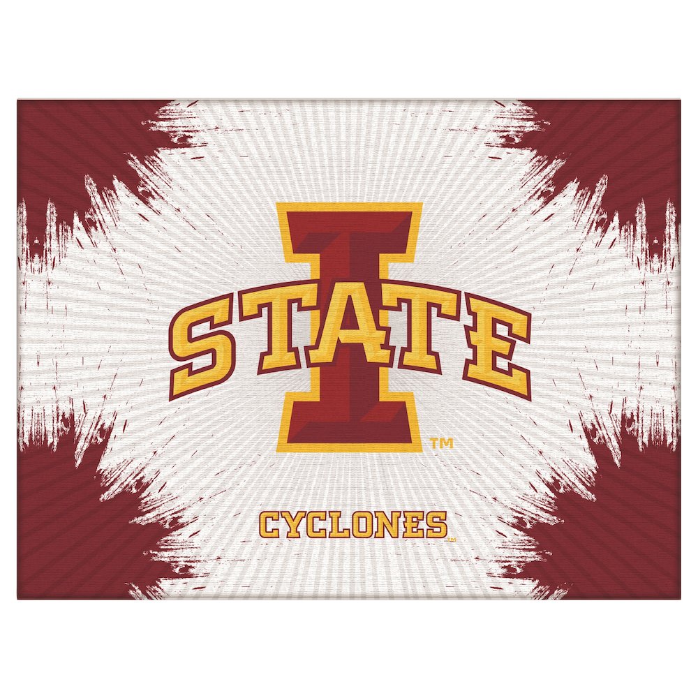 Iowa State 15" x 20" Officially Licensed Logo Canvas