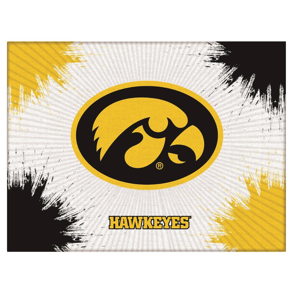 Iowa 15" x 20" Officially Licensed Logo Canvas