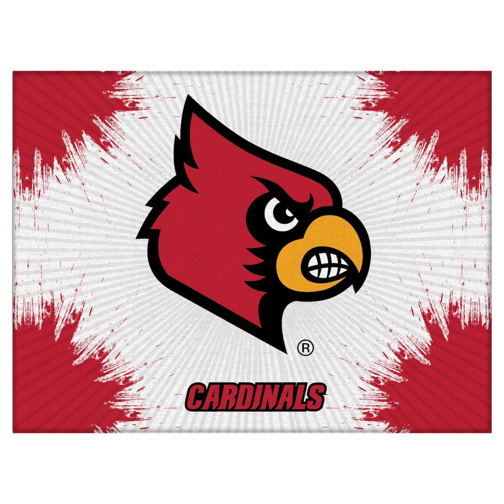 Louisville 15" x 20" Officially Licensed Logo Canvas