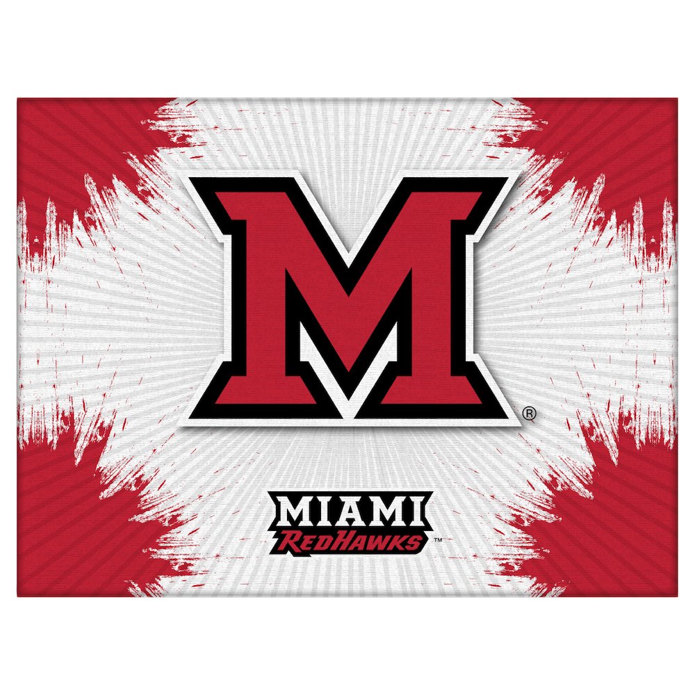 Miami (OH) 15" x 20" Officially Licensed Logo Canvas