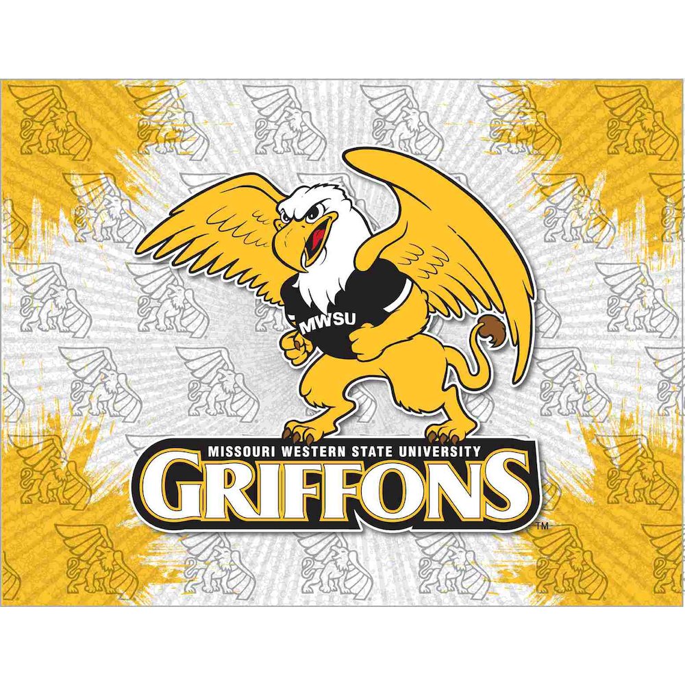 Missouri Western State 15" x 20" Officially Licensed Logo Canvas