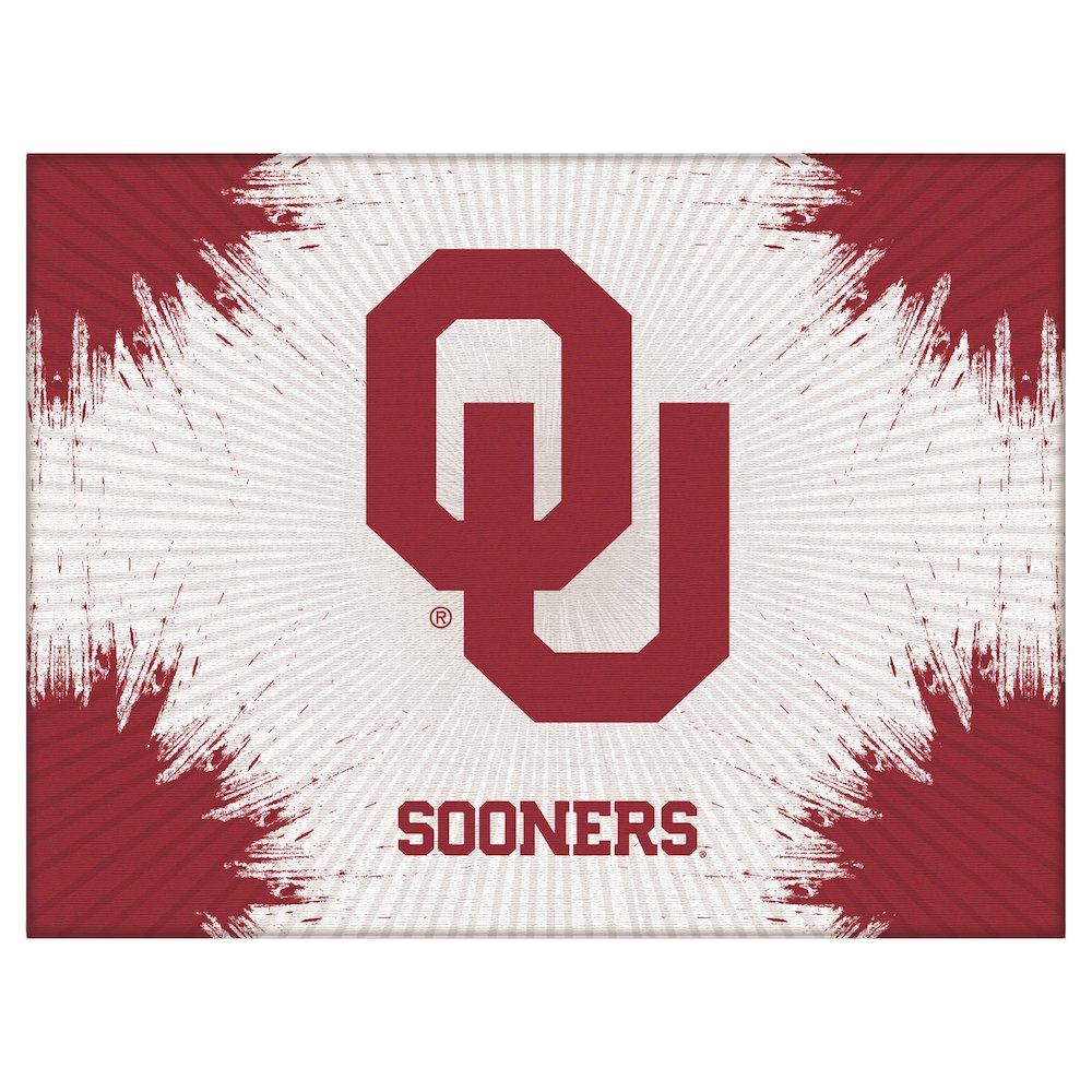 Oklahoma 15" x 20" Officially Licensed Logo Canvas