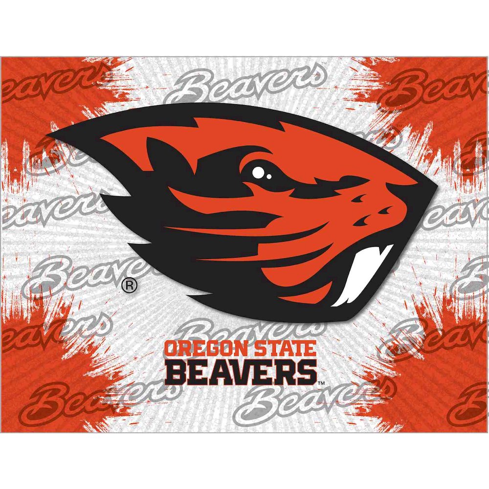Oregon State 15" x 20" Officially Licensed Logo Canvas