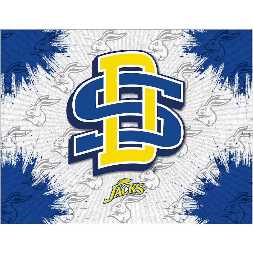 South Dakota State 15" x 20" Officially Licensed Logo Canvas