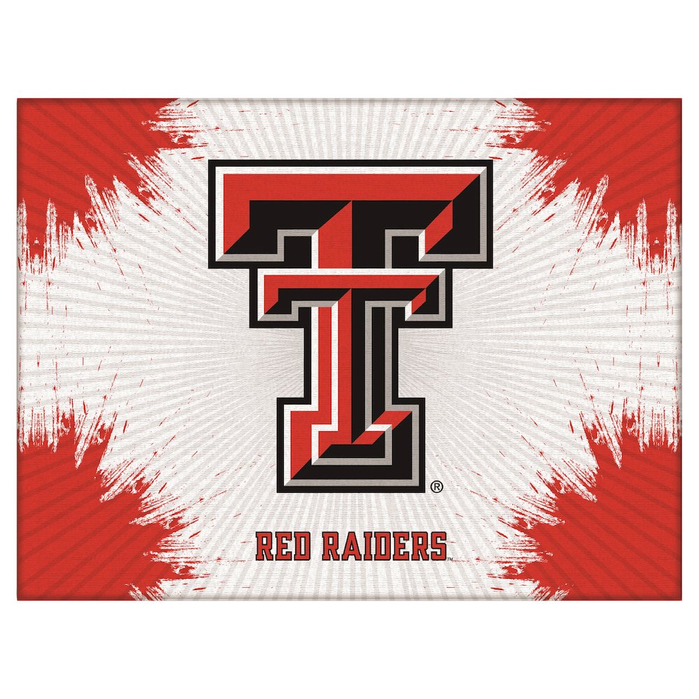 Texas Tech 15" x 20" Officially Licensed Logo Canvas
