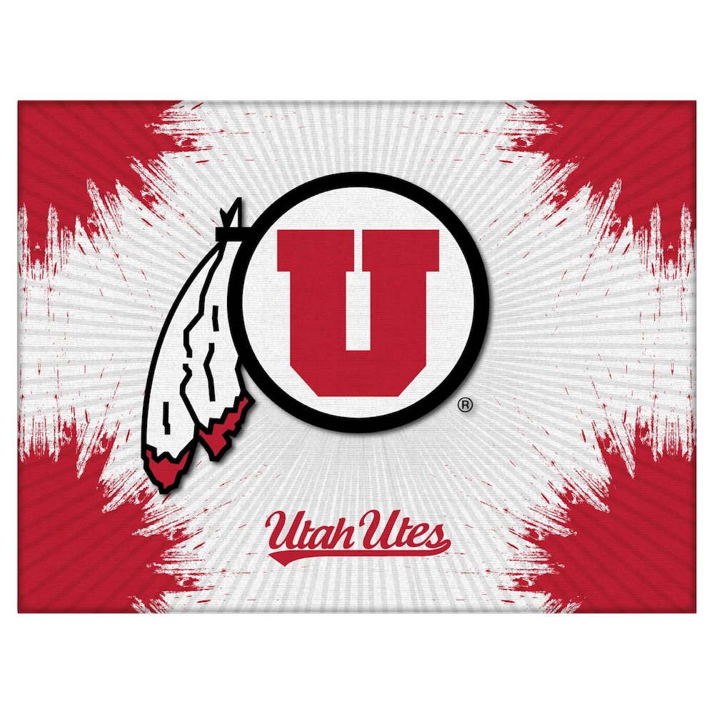Utah 15" x 20" Officially Licensed Logo Canvas