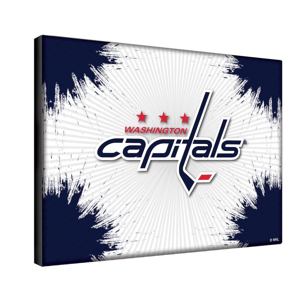 Washington Capitals 15" x 20" Officially Licensed Logo Canvas