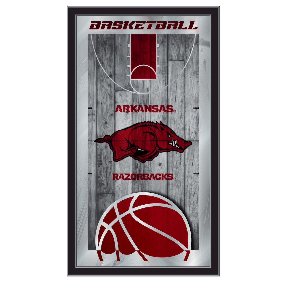 Arkansas 15" x 26" Basketball Mirror