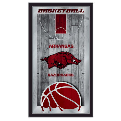 Arkansas 15" x 26" Basketball Mirror