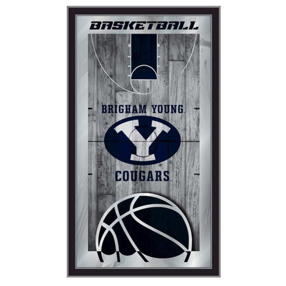 Brigham Young 15" x 26" Basketball Mirror