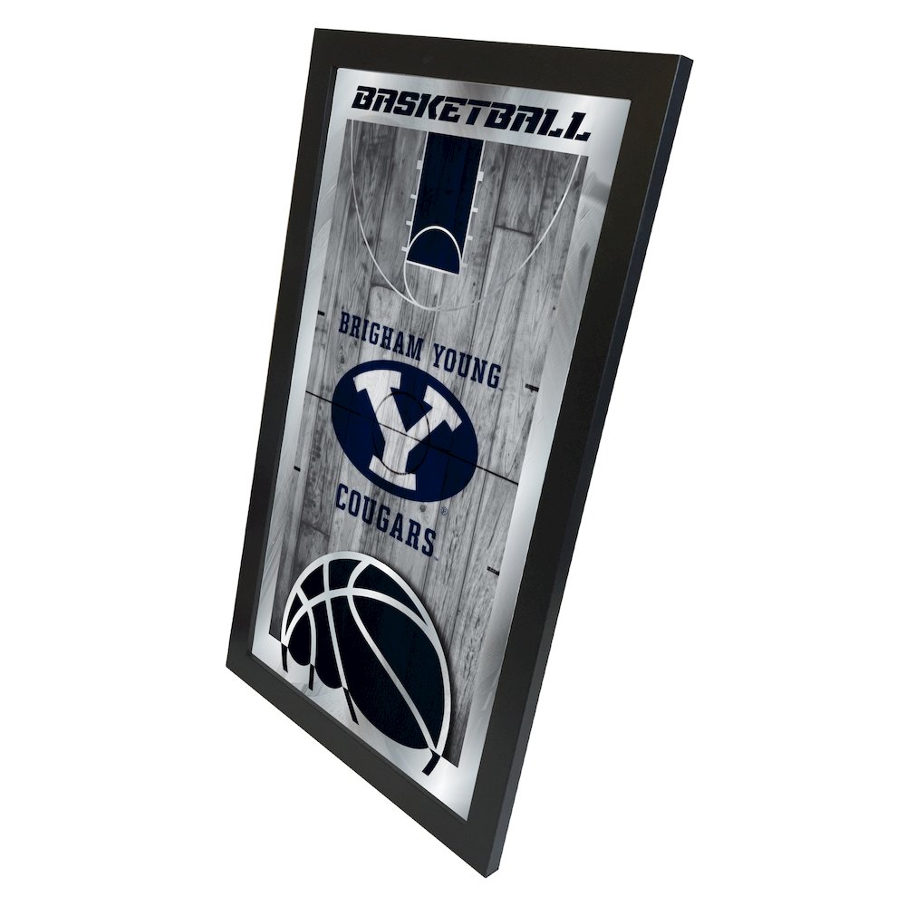 Brigham Young 15" x 26" Basketball Mirror