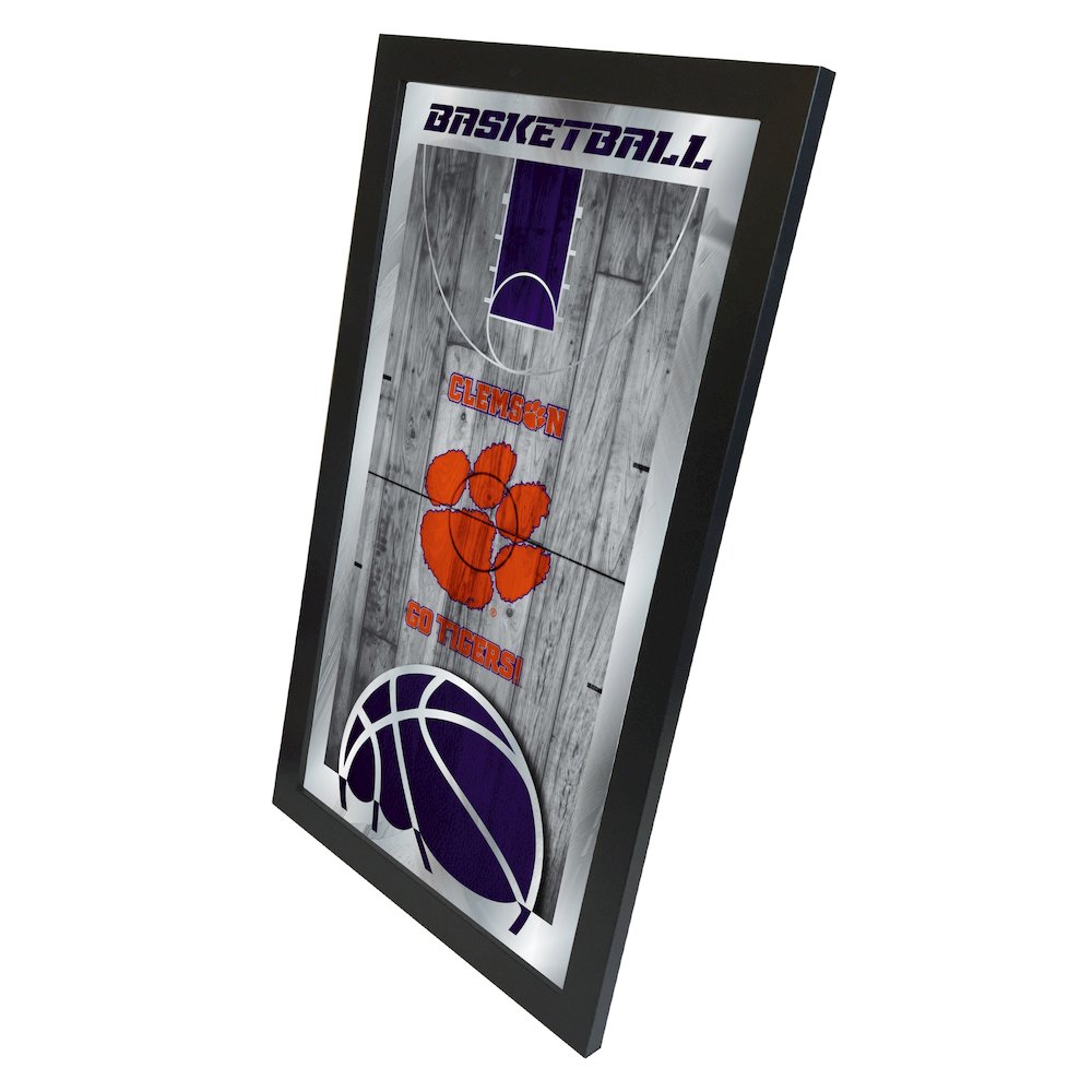 Clemson 15" x 26" Basketball Mirror