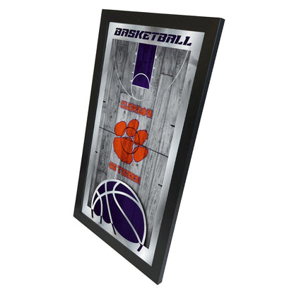 Clemson 15" x 26" Basketball Mirror