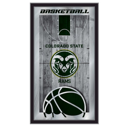 Colorado State 15" x 26" Basketball Mirror