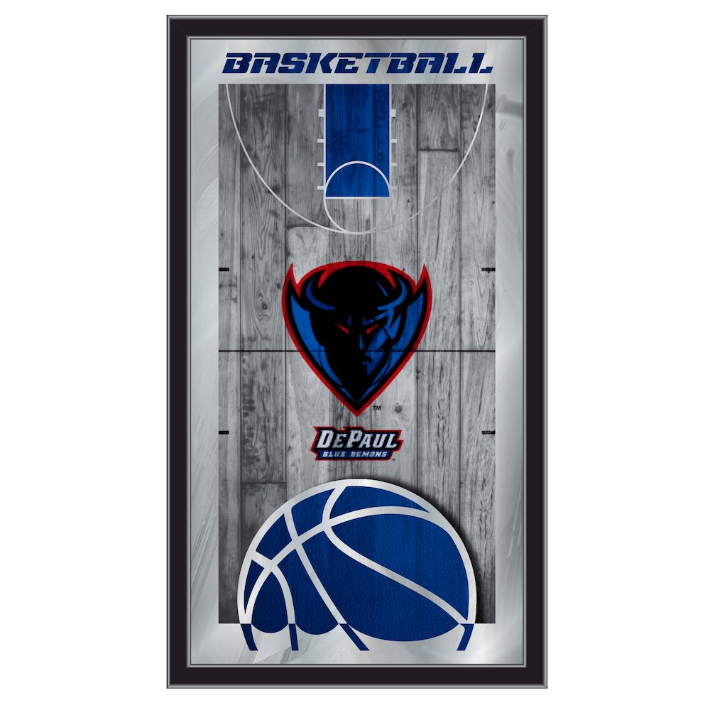 DePaul 15" x 26" Basketball Mirror