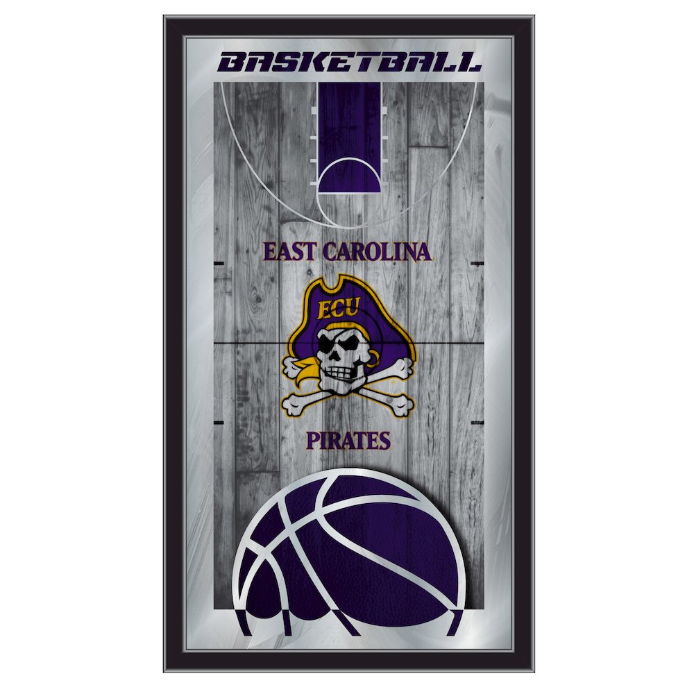 East Carolina 15" x 26" Basketball Mirror