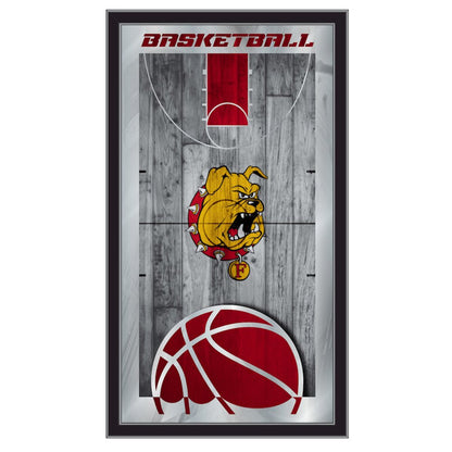 Ferris State University 15" x 26" Basketball Mirror