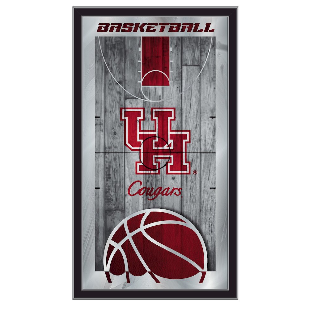 Houston 15" x 26" Basketball Mirror