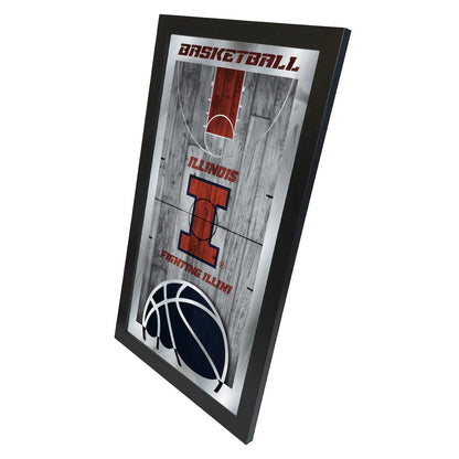 Illinois 15" x 26" Basketball Mirror