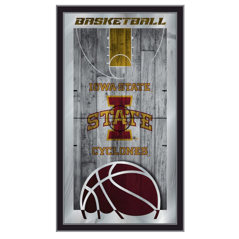 Iowa State 15" x 26" Basketball Mirror