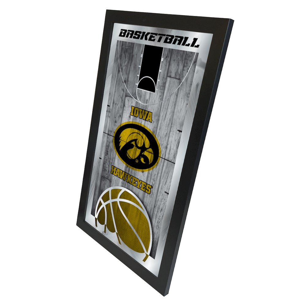 Iowa 15" x 26" Basketball Mirror