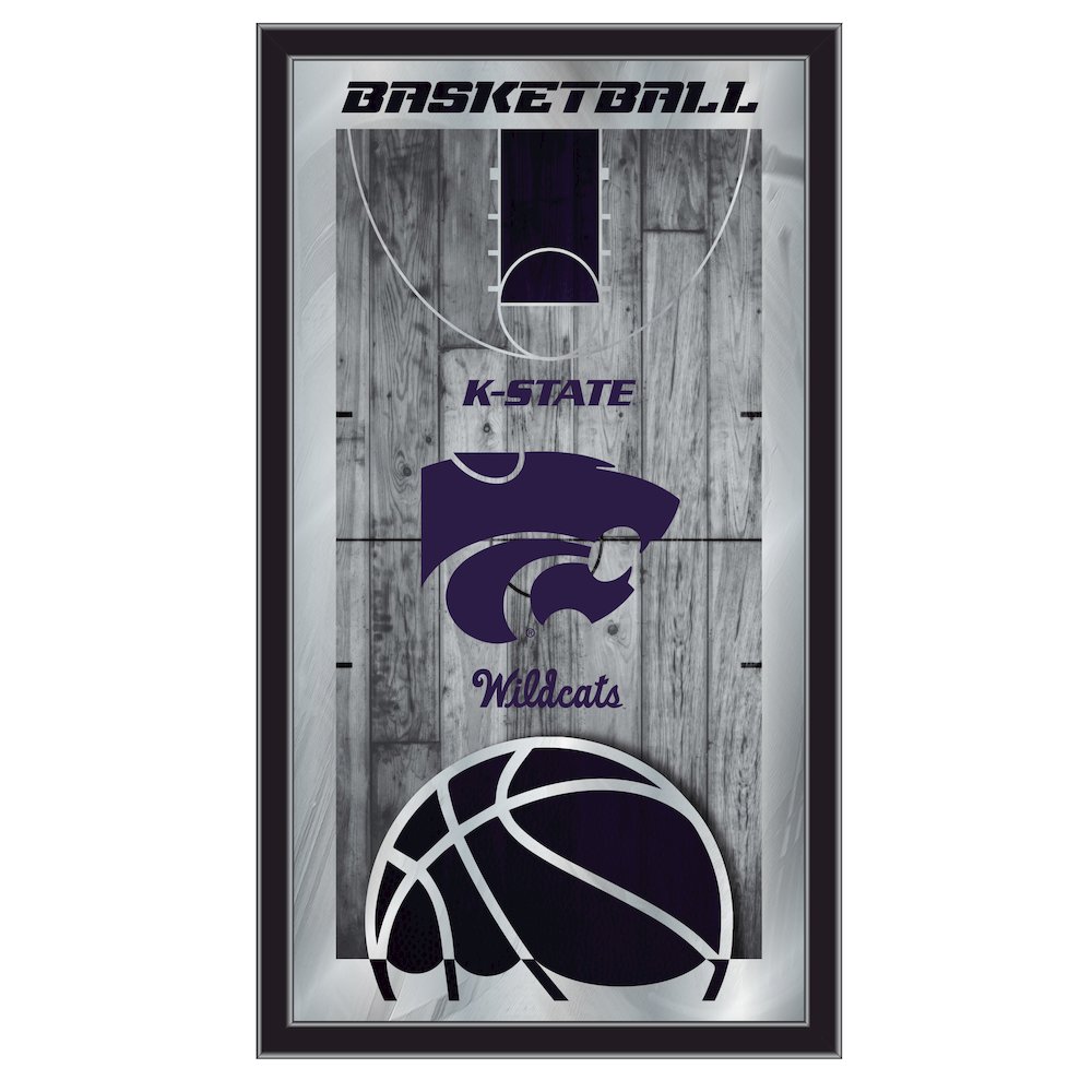 Kansas State 15" x 26" Basketball Mirror