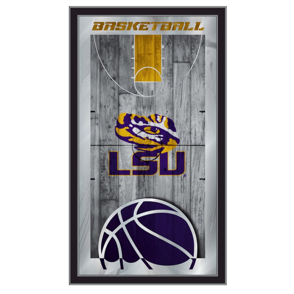 Louisiana State 15" x 26" Basketball Mirror
