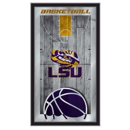 Louisiana State 15" x 26" Basketball Mirror