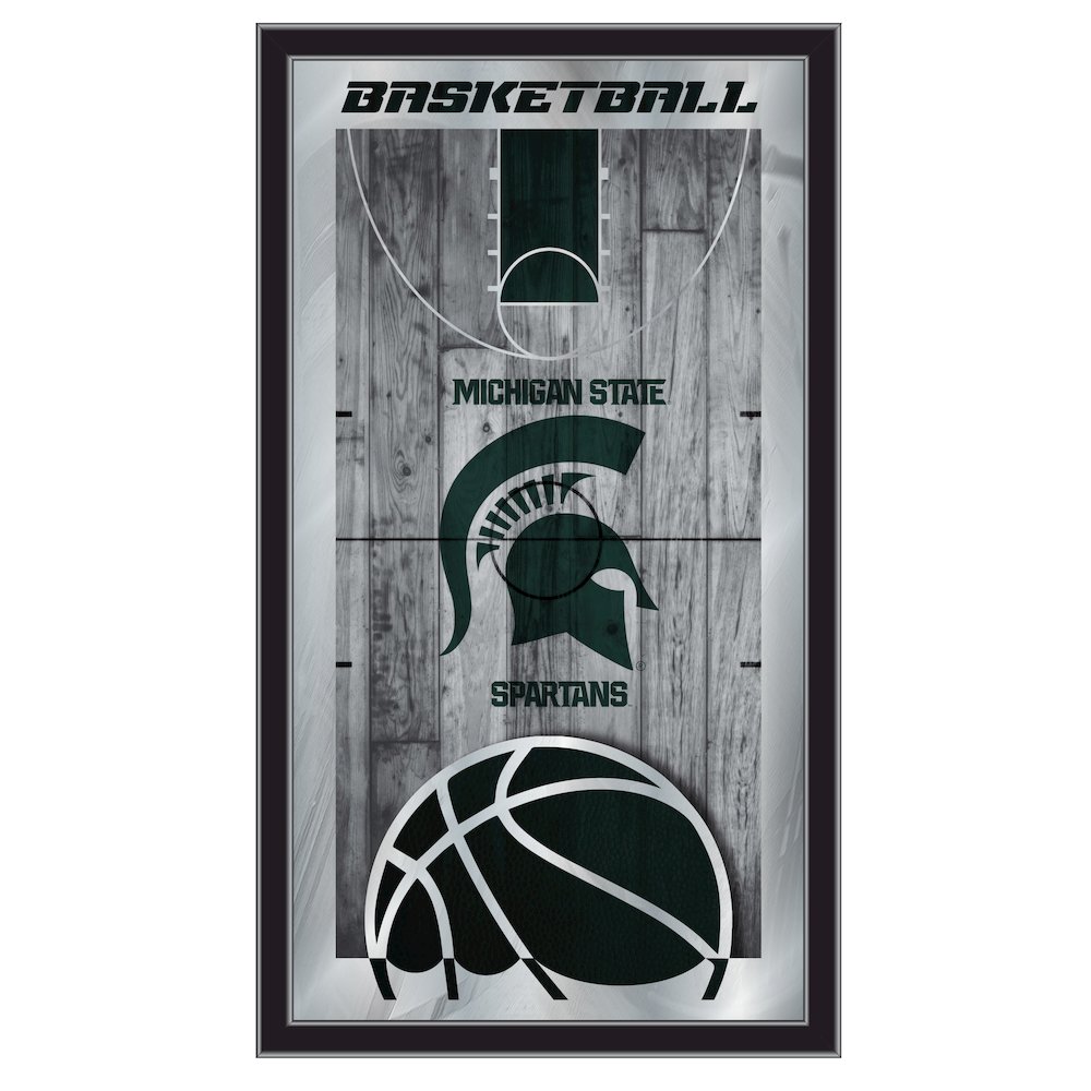 Michigan State 15" x 26" Basketball Mirror