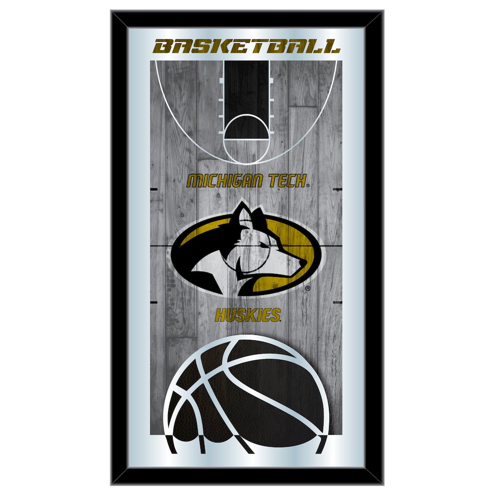 Michigan Tech 15" x 26" Basketball Mirror
