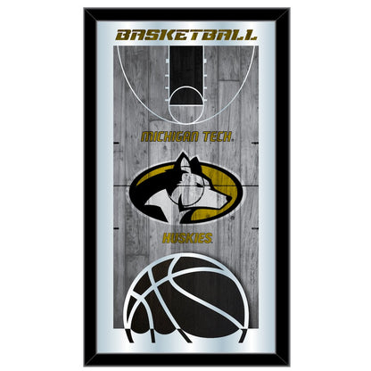 Michigan Tech 15" x 26" Basketball Mirror