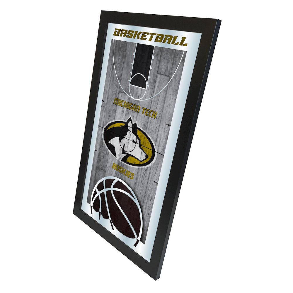 Michigan Tech 15" x 26" Basketball Mirror
