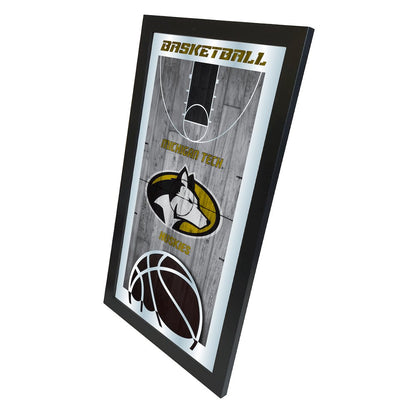 Michigan Tech 15" x 26" Basketball Mirror