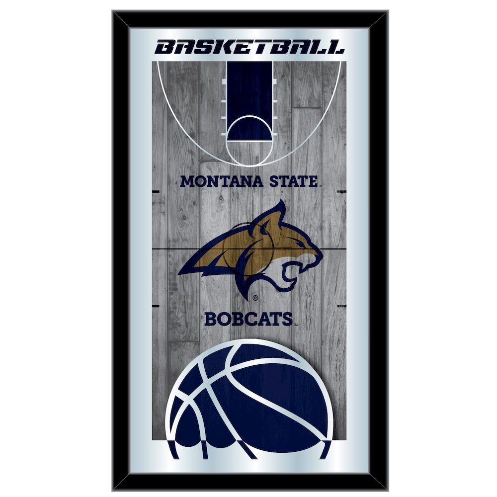 Montana State 15" x 26" Basketball Mirror
