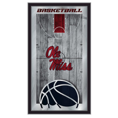 Ole' Miss 15" x 26" Basketball Mirror