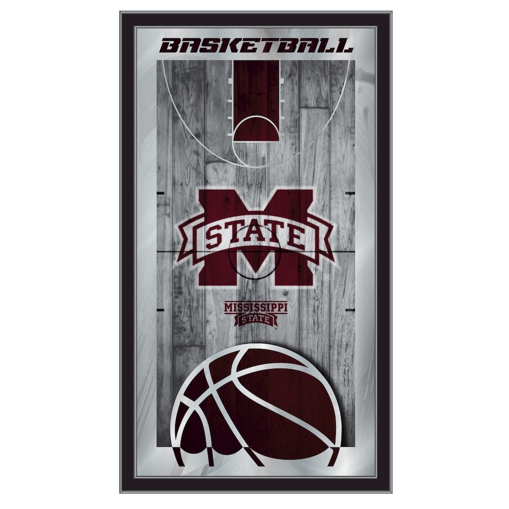 Mississippi State 15" x 26" Basketball Mirror