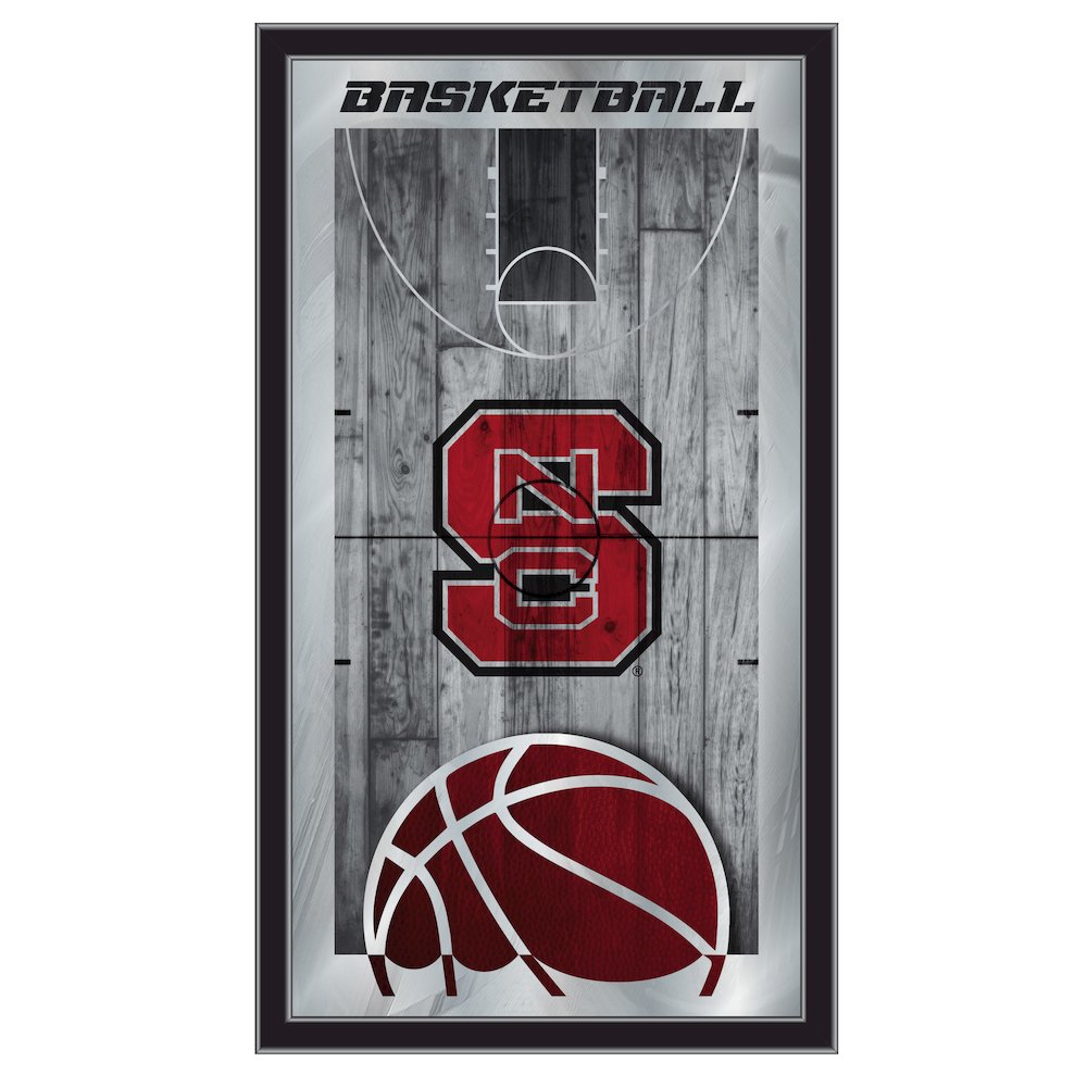 North Carolina State 15" x 26" Basketball Mirror