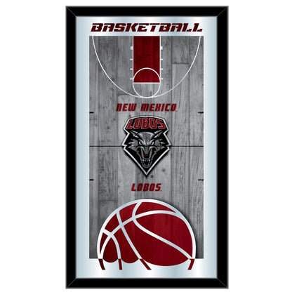 New Mexico 15" x 26" Basketball Mirror