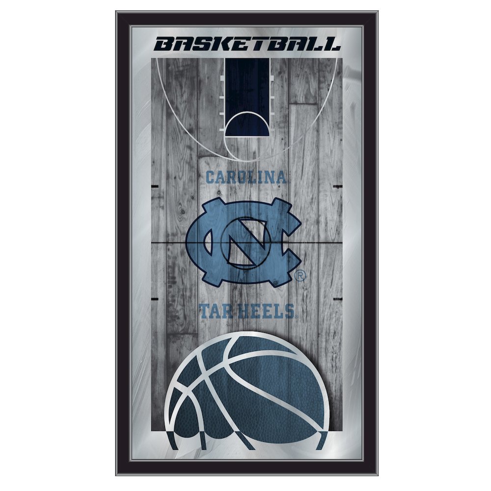 North Carolina 15" x 26" Basketball Mirror