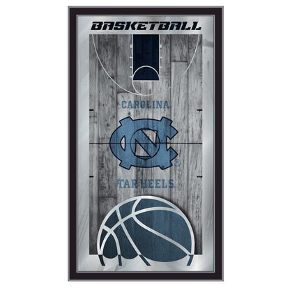 North Carolina 15" x 26" Basketball Mirror