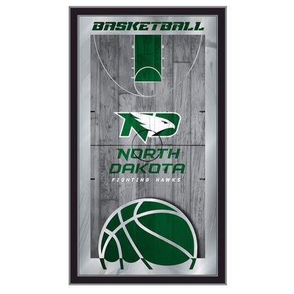 North Dakota 15" x 26" Basketball Mirror