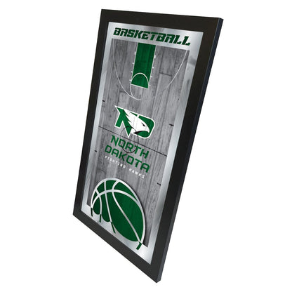 North Dakota 15" x 26" Basketball Mirror