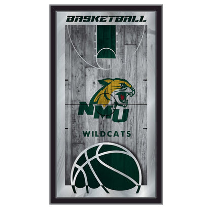 Northern Michigan 15" x 26" Basketball Mirror