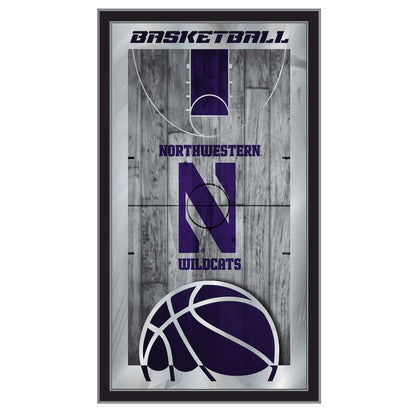 Northwestern 15" x 26" Basketball Mirror
