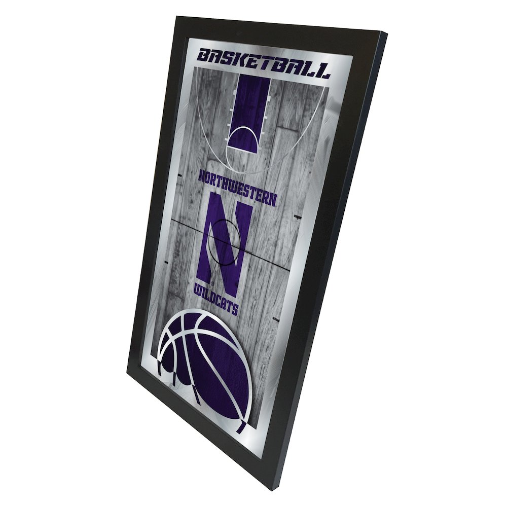 Northwestern 15" x 26" Basketball Mirror
